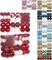 86 Pieces of Assorted Shatterproof Christmas Ball (86PCS, Red)